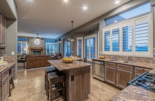 County Island House | LUX, Mt & City Views, Near Golf & Trails, Pvt Htd POOL w/Slide, Spa, Putt Green