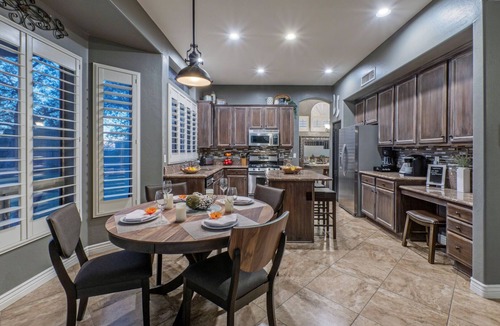 County Island House | LUX, Mt & City Views, Near Golf & Trails, Pvt Htd POOL w/Slide, Spa, Putt Green