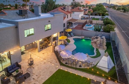 Paradise Valley Village Villa | Luxe Pickleball Villa by Glam Homes