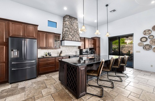 Apache Junction House | Luxury Desert Retreat Home in the Superstition Mountains with Heated Pool & Spa