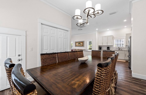 Crystal Beach House | Luxury Home w/Pool, Game Room, & Golf Cart – Steps to Beach!