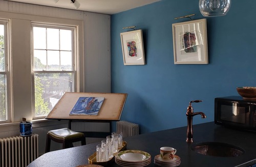 Phillipsburg House | Majestic Lander Stewart Mansion on the Delaware Top Floor Apt