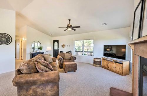 Timberland Acres House | Majestic Views & Wraparound Deck: Show Low Haven