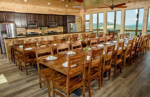 Chalet Village North Cabin | Mansion In The Sky 11 Bedroom Cabin by RedAwning