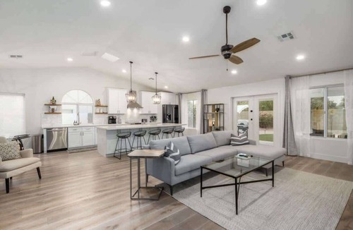 Mesa House | Mesa Citrus Oasis | Pool, Waterfall & Billiards