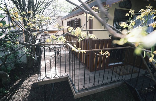 Saltusio House | Mobile Home 'Camping Passeier Glamping Rubinia' with Mountain View, Shared Pool and Wi-Fi