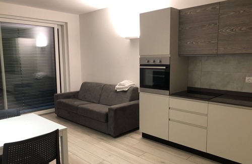 Martignano Apartment | Modern apartment for families (up to 6p), garden, private parking, pet friendly
