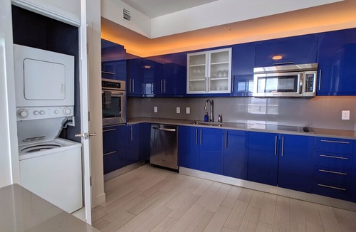 Central Beach Condo | Modern Luxury Beach Hotel Large 2 Bedroom with Views + 4 Private Balconies