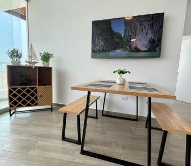 Asia Apartment | Moderno Departamento con Piscina y Parrilla, 3 min de la playa, Asia