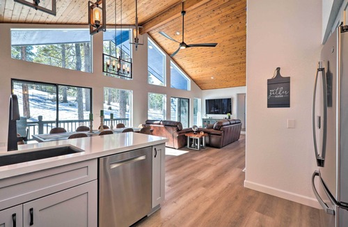 Kachina Village Cabin | Mtn-View Cabin w/Game Room & Deck in Flagstaff