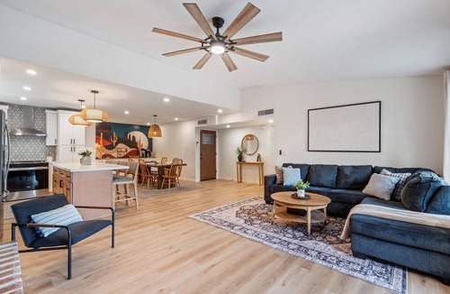 Fiesta Park Village House | NEW HEATED Private Pool Oasis with 2 car garage-Family Friendly Home
