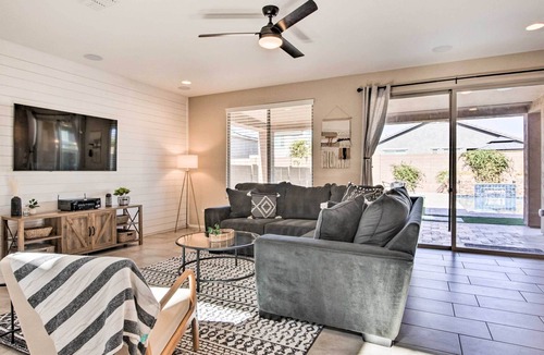 Peoria House | NEW! Luxe Peoria Villa w/ Spacious Backyard Oasis!