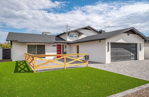 Park Scottsdale Four House | New Modern Resort! Arcade, Heated Pool, Putting Green & Pool House!