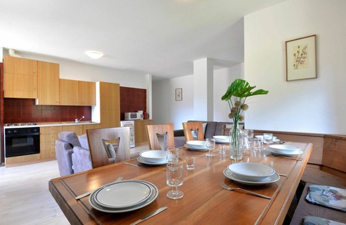 Moena Apartment | Nice apartment for 7 people with WIFI, TV, patio and pets allowed
