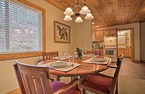 Zirconia Cottage | North Carolina Abode - Hot Tub, Foosball & Grill!