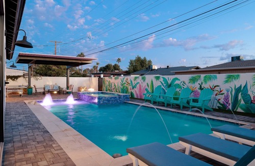 South Scottsdale House | Old Town*The Palmly*Heated Pool*Spa*Firepit*Ping Pong