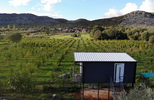 Shkoder County Apartment | Orchard Guard Tower offers guests all the luxuries of home with mountain views