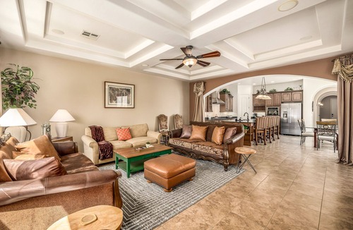 Waddell House | ⭐~PALAZZO TOSCANO~HEATED POOL/SPA~7BR*/4BA~UP TO 14 BEDS~USTA~GOLF~NASCAR~