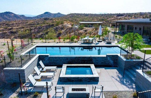 Fort McDowell House | Paradise Canyon-Pool-Spa-Putting Green-Bocce ball - Estate 3