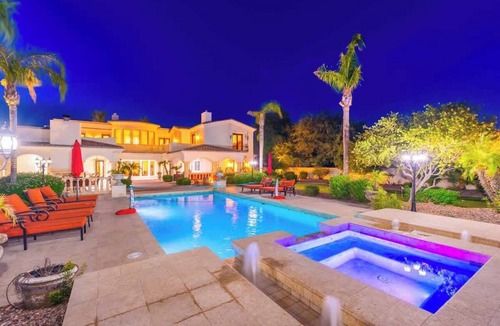 Shea Ranchos House | Paradise Castle+PickleballCrt+Putt+SpaRoom+GameRm