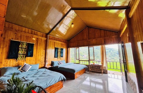 Sa Pa Apartment | Peaceful Happiness Bungalow with Valley Views
