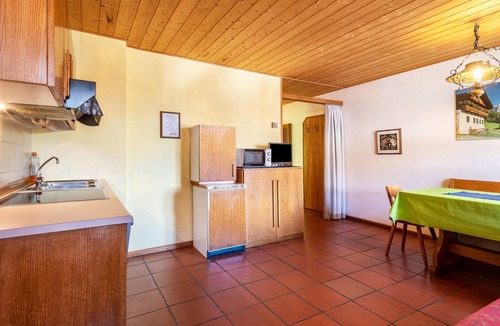 Santa Maddalena Apartment | 'Pension Sonia Apartment 103' with Mountain View, Garden & Wi-Fi