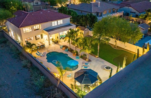 Pleasant Valley House | Peoria - Heated Pool - Hot Tub - Movie Room - 5-BR