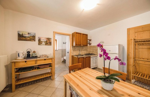 Castello-Molina di Fiemme Apartment | Pet-friendly Studio Apartment Casa Nicole with Mountain View, Wi-Fi & Garden