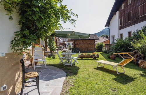 Castello-Molina di Fiemme Apartment | Pet-friendly Studio Apartment Casa Nicole with Mountain View, Wi-Fi & Garden