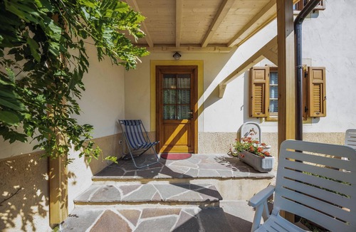 Castello-Molina di Fiemme Apartment | Pet-friendly Studio Apartment Casa Nicole with Mountain View, Wi-Fi & Garden