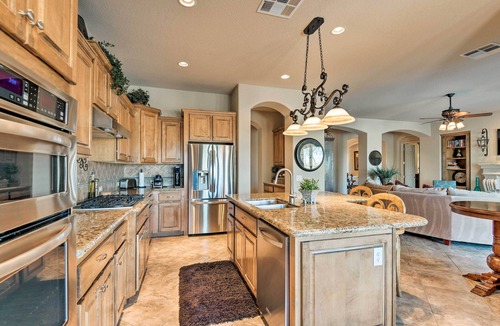 Desert View House | Phoenix Retreat w/ Hot Tub, Pool & Mountian Views!