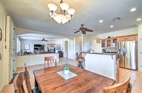 Laveen Village House | Pool, Game Room & Views! Laveen Village Getaway