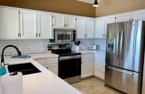McDowell Ranchos House | Pool Paradise! New heated pool- Outdoor living- bar+tv+fire pit- Central Loc!