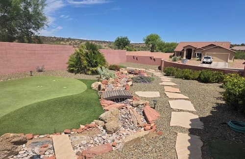 Verde Santa Fe House | Pool, Putts & Game Room Getaway Near Sedona