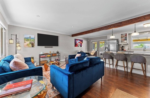 Southwest Village House | Pool & Sun Getaway | Steps to Entertainment, Dining & Local Hot Spots