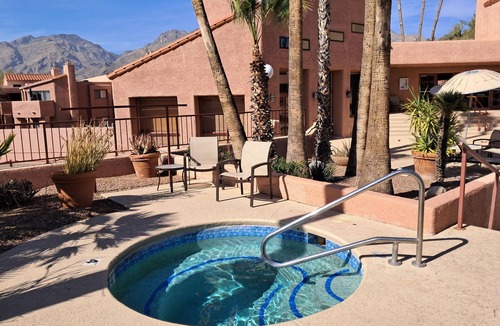 Encanto Canyon Condo | Quiet 1st fl condo . Relax at the heated pool or enjoy all Tucson has to offer.