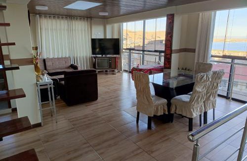 Puno Apartment | REFUGIO PANORAMICO EN PUNO 3 Niveles con Vista al Lago Titicaca y la Ciudad