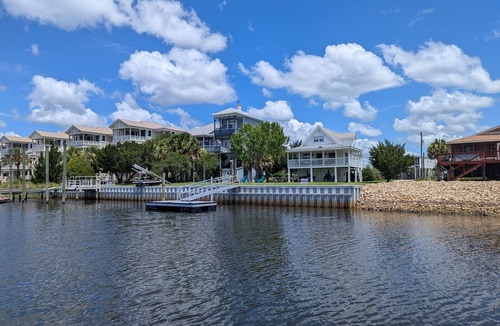 Crawfordville House | Relax at Shell Point Beach! Bring your boat to park at the dock.