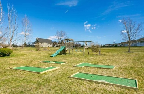Town of Milo House | Relaxing Lakeview Retreat! Pool, Hot Tub, Firepit, Gameroom Perfect for Groups,