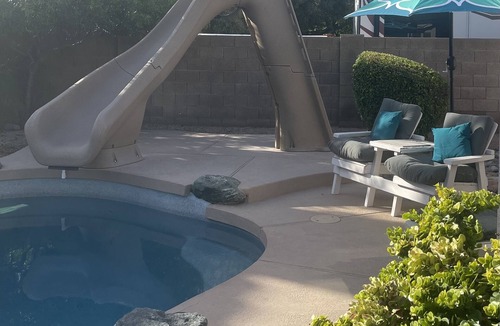 Villa Royale III House | Renovated WATERSLIDE private Heated pool with Spa Golf Course on-call service