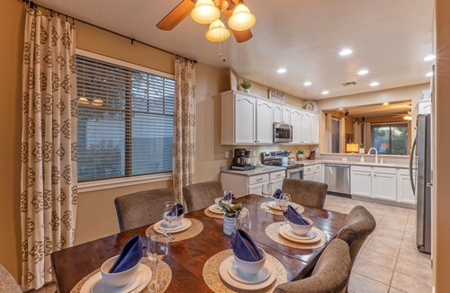 Power Ranch House | Resort Amenities: Pvt Htd POOL, Putt Green, Patio & Gas Grill & Fire Tbl, TVs All BRs,