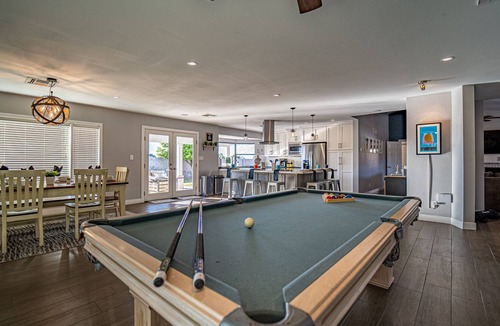 North Center Revitalization Association House | Resort Home with Heated Pool and Game Room!1 Dog Friendly!