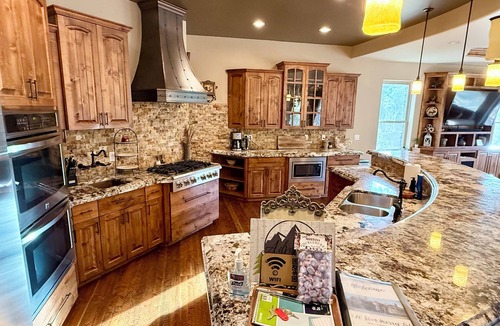 Hamilton House | Riverfront Mansion with Indoor Pool, Private Pond, and Hot Tub on 16 Acre Ranch