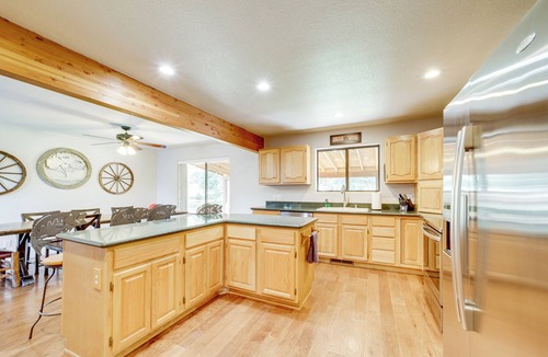 Star Valley Cabin | 'Rocking Horse Ranch' 5BR Cabin in Payson