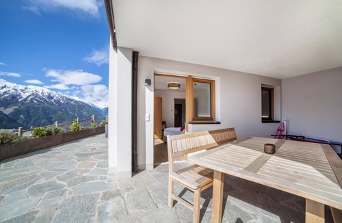 Castelbello-Ciardes Apartment | Rustic Apartment Vermoi on Mountain Farm with Terrace