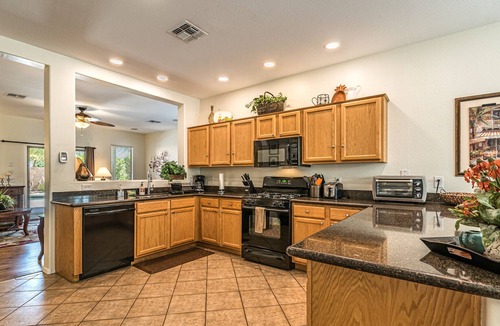 Pecan Creek House | San Tan Valley Backyard Paradise with Heated Pool, Putting Green, and Fire Pit