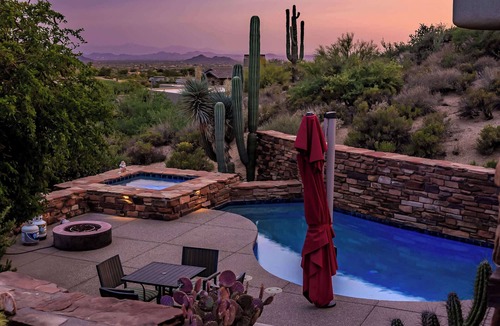 Desert Mountain House | Scottsdale family 4BR Oasis with Pool and Modern Living