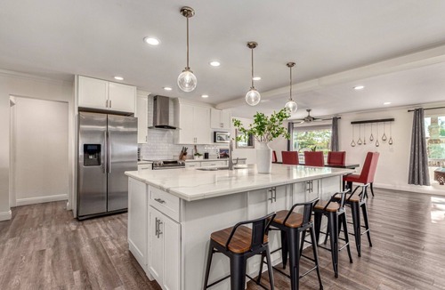 Rancho Saguaro House | Scottsdale Family and Group Retreat | Pool Slide, Spa & Games