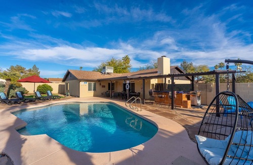Covey House | Scottsdale Oasis: Pool & Game Room