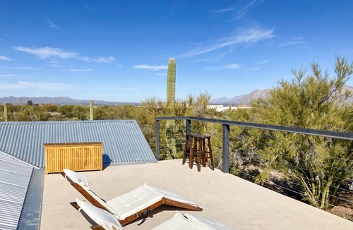 Tucson House | Secluded, dog-friendly home on 3.5-acres with mountain views & upper deck